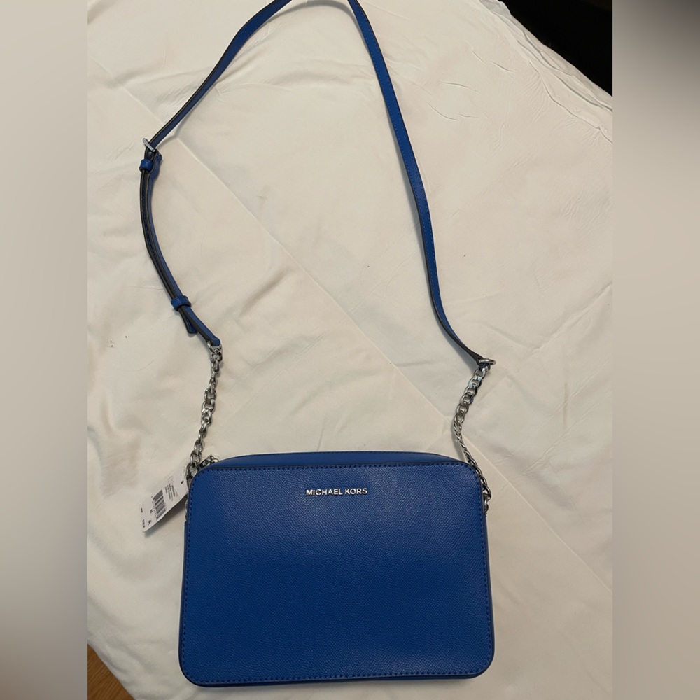 Michael Kors Jet Set Large Crossbody Leather Bag